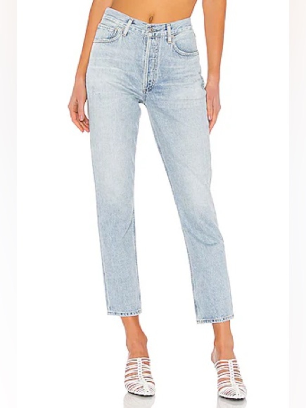 CITIZENS OF HUMANITY Charlotte High Rise Straight in La Luna size 30